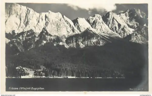 A5347 Germany Eibsee mit Zugspitze