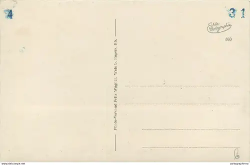 A5347 Germany Konigsstuhl bei Rhens am Rhein