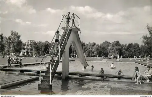 A5347 Germany Rudesheim am Main Schwimmbad