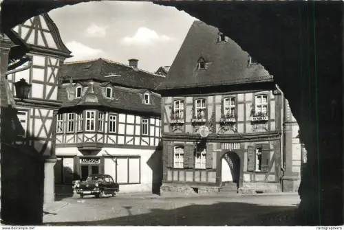 A5347 Germany Idstein im Taunus Alte Fachwerkhauser am Konig Adolf Platz