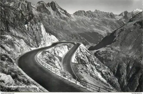 A5347 Switzerland Sustenstrasse. Urnerseite