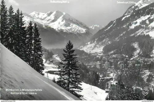 A5347 Austria Badgastein Weltkurort und Wintersportplatz