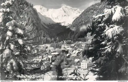 A5347 Austria Mallnitz am Karnten winter panoramic view