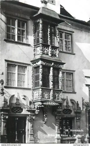 A5347 Switzerland Rorschach am Bodensee Haus zum Merkur