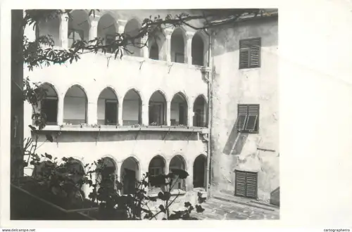 A5345 Old building arcade typical architecture place to identify