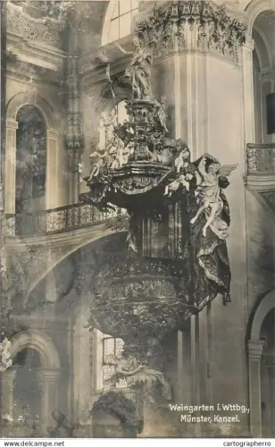 A5345  Germany Weingarten Munster Kanzel