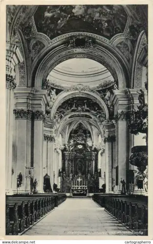 A5345  Germany Weingarten Inneres der Klosterkirche
