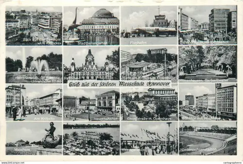 A5345 Germany Hannover multi view souvenir