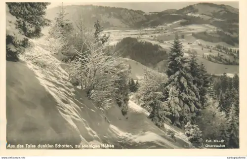 A5345 GermanyOberstaufen Aus des Tales dunklen Schatten zu sonnigen Hohen