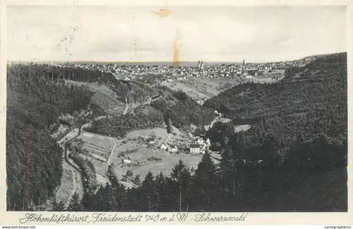 A5345 Germany Hohenluftkurort Freudenstadt Schwarzwald general view