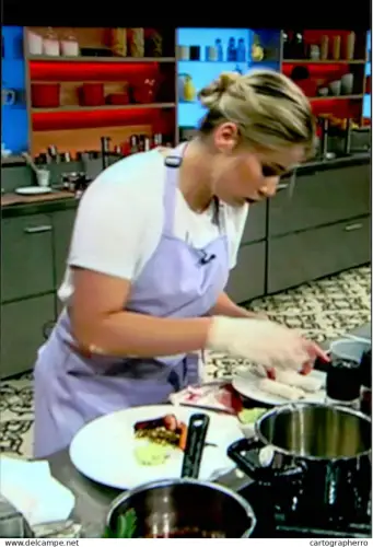 A5910 Photography Photograph Famous people Kuchenschlacht - Kitchen fight