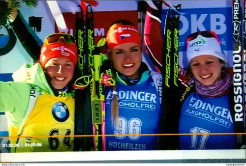 A5910 Photography Photograph Famous people Gabriela Koukalova Dorothea Wierer