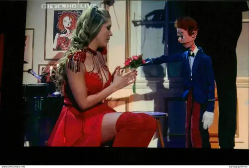 A5910 Photography Photograph Famous people Das Supertalent Puppen tanzen Puppenflirt