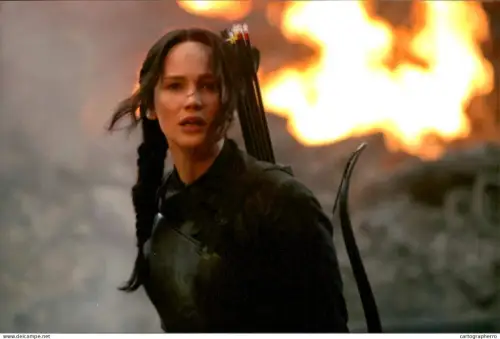 A5910 Photography Photograph Famous people Jennifer Lawrence / Katniss Everdeen Hunger Games movie snapshot