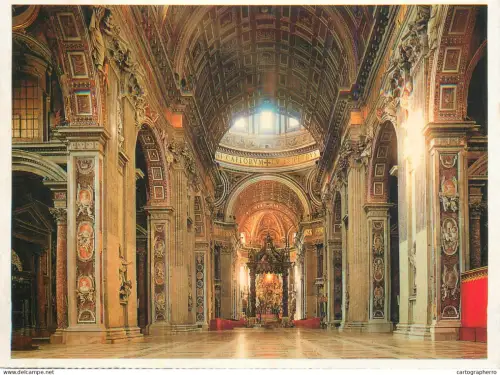 A5396 Vatican Basilica di San Pietro interno