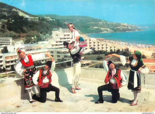A5395 Bulgaria Albena folklore dances and traditional costumes