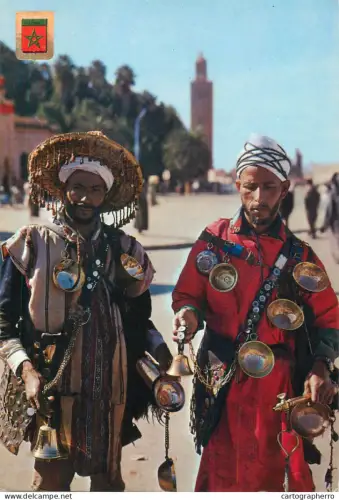 A5395 Typical Morocco water-carriers