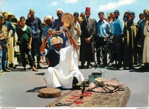 A5395 Morocco ethnic types and scenes