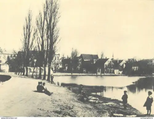 A5394 Germany Alt Flensburg Klein Muhlenteich