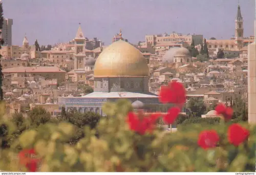 A5394 Israel Jerusalem Old City seen from Mount Olive