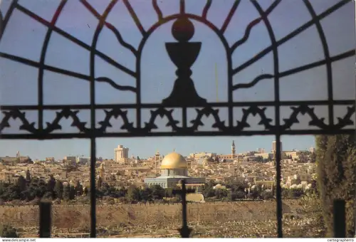 A5394 Israel Jerusalem seen from Dominus Flevit