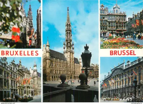 A5394 Belgium Bruxelles several views
