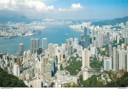 A5393 Hong-Kong cityscape and Kownloon