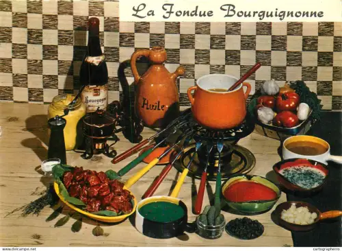 A5393 La Fondue bourguignonne recette