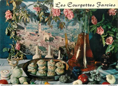 A5393 Les Courgettes Farcies food