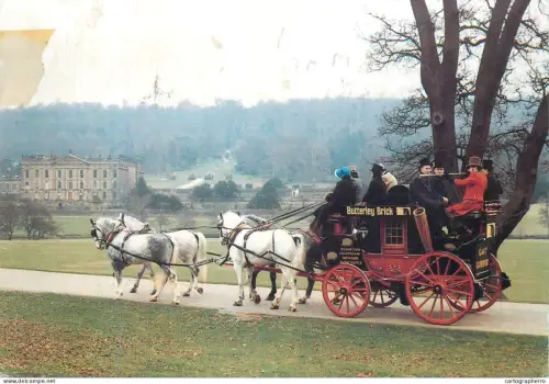 A5392 Ireland "The Olde Dublin" Ventham Road Coach" used by Butterley Brick 1987 photo