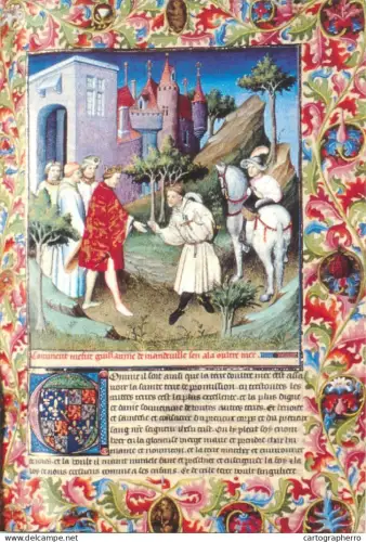 A5389 Medieval manuscript historical artifact