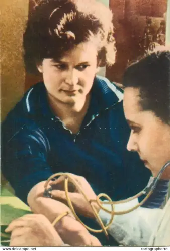 A5389 Valentina Tereshkova first female pilot of the Vostok V spacecraft, and her role as a symbol of women's equalty