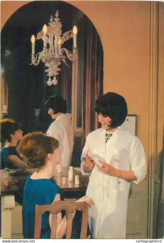 A5389 Woman doing make-up facial beauty as a subtle and delicate art that requires learning