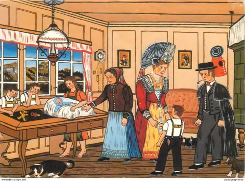 A5389 Willi Keller Bauernmalerei Aus der Sammlung von Hermann Fassler u. Sohne Appenzell