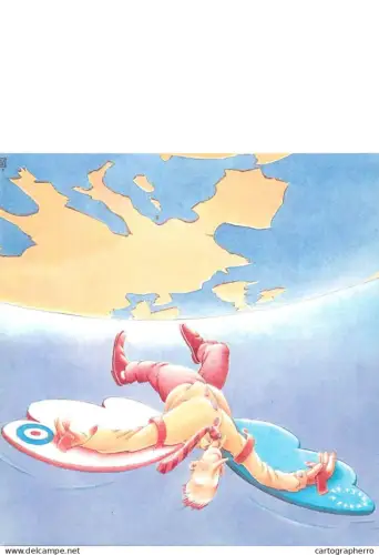 A5388 Glider Joe Mandelson illustration artwork