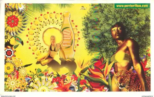 A5388 Perrier Fluo water advertising