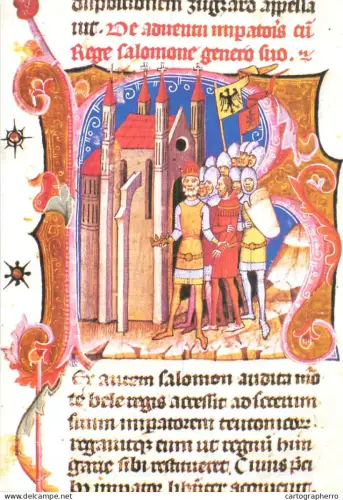 A5388 Hungary Szekesfehervar Cathedral XIV century Kepes Kronika