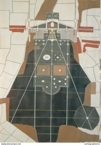 A5388 The Hungarian Versailles map floor view