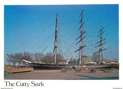 A5384 Cutty Sark famous clipper ship 1869