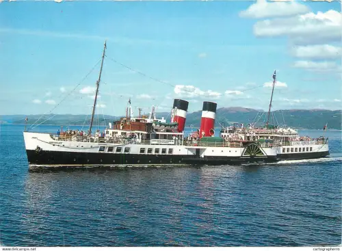 A5384 Waverly Steam Navigation Co. Ltd. PS Waverly sailing vessel