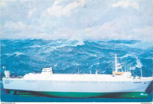 A5384 Romania "Pascani" maritime commercial ship museum model