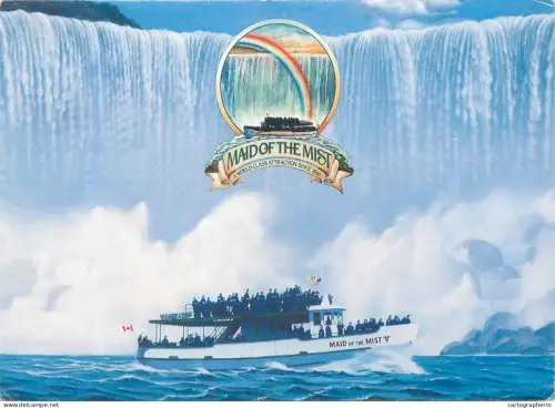 A5384 Canada Niagara Falls Maid of the Mist boat tour