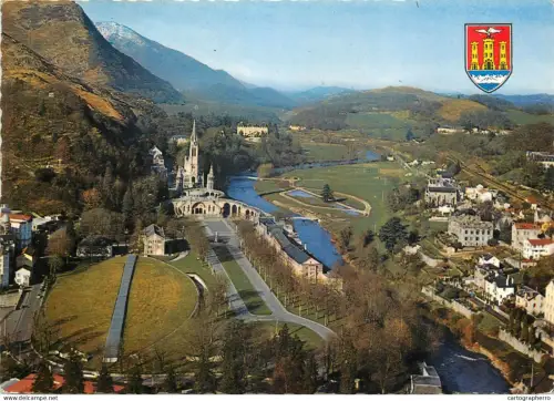 A5386 France Lourdes vue generale