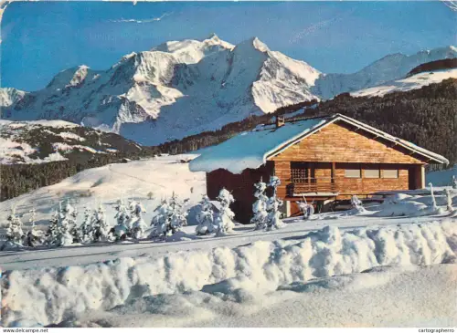 A5386 France Mont-Blanc paysage d'hiver