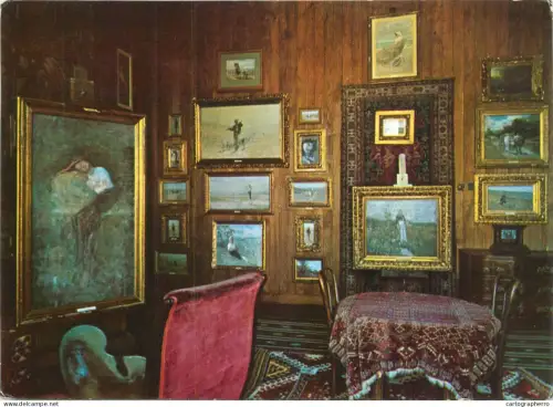 A5385 Romania Campina Muzeul memorial "N. Grigorescu" aspect interior
