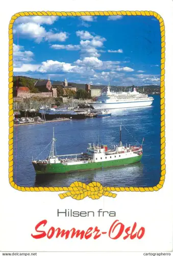 A5383 Norway Oslo sailing vessels