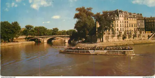 A5383 France Paris ile Saint Louis sailing vessel
