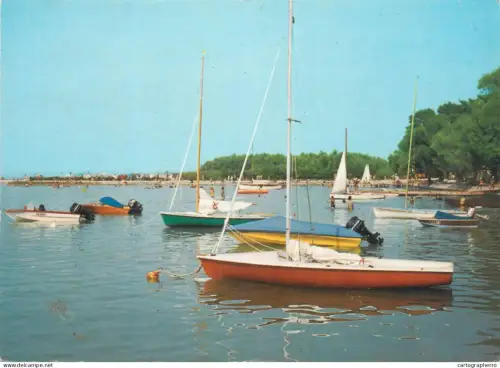 A5382 Hungary Lake Balaton sailing boats