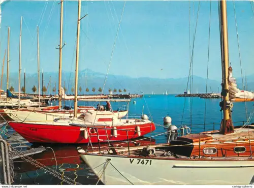 A5382 Switzerland Lac Leman bateaux