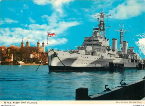 A5382 HMS Belfast England London Pool of London